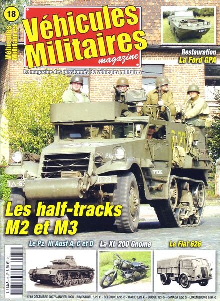 Vehicules Militaires N 18, 2007-12 — 2008-01