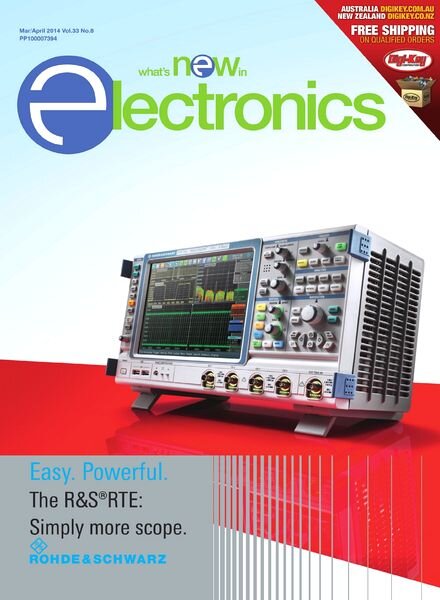 What’s New in Electronics — March-April 2014