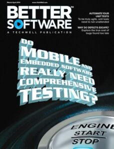 Better Software – March-April 2014