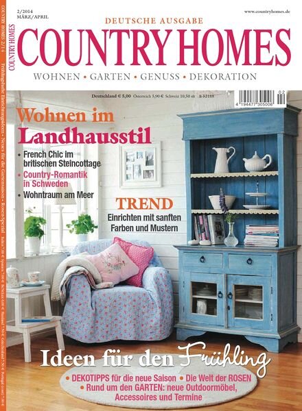 Country Homes Germany – Maerz-April 2014
