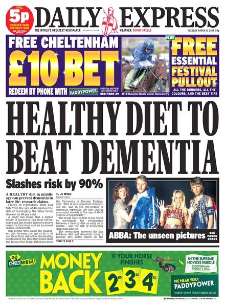 Daily Express — Tuesday, 11 March 2014