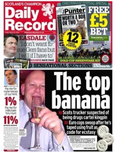 Daily Record – Friday, 14 March 2014