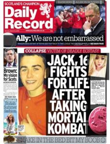 Daily Record – Monday, 10 March 2014
