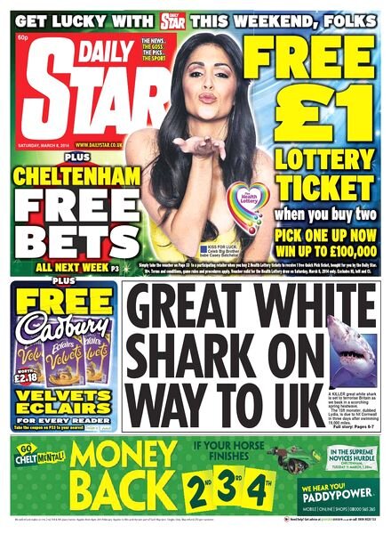 DAILY STAR — 8 Saturday, March 2014