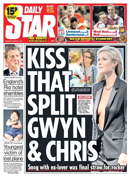 DAILY STAR – Thursday, 27 March 2014