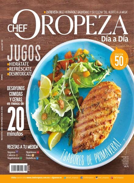 Dia a Dia Chef Oropeza — Abril 2014