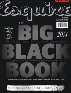 Esquire Indonesia — The Big Black Book 2014