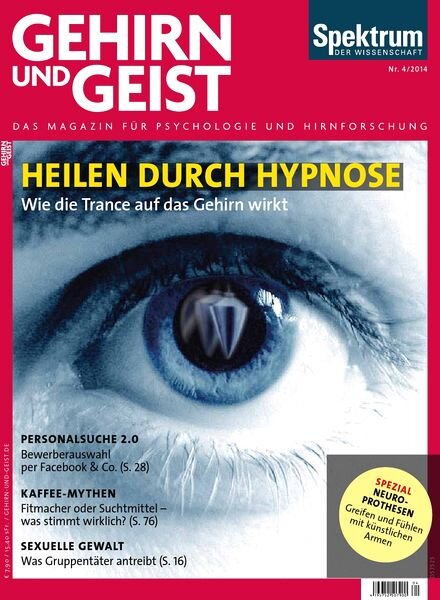 Gehirn und Geist Magazin April N 04, 2014