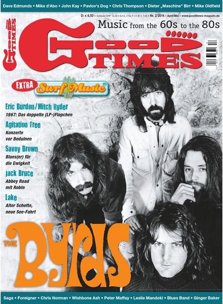Good Times (Music from the 60s to the 80s) (deutsch) Magazin April-Mai N 02, 2014