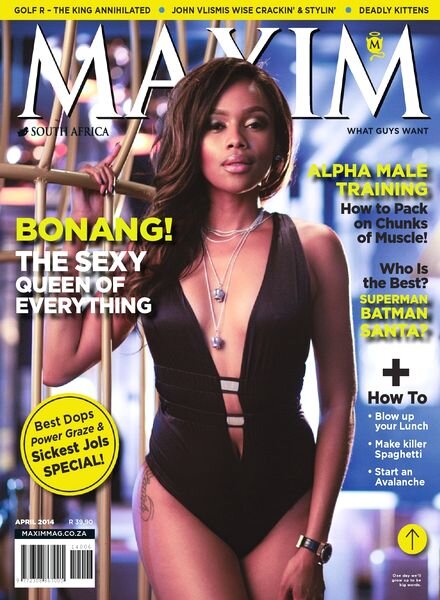 Maxim South Africa — April 2014