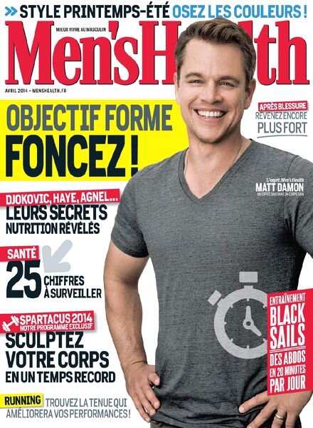 Men’s Health France N 62 – Avril 2014