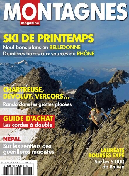 Montagnes Magazine N 402 – Avril 2014