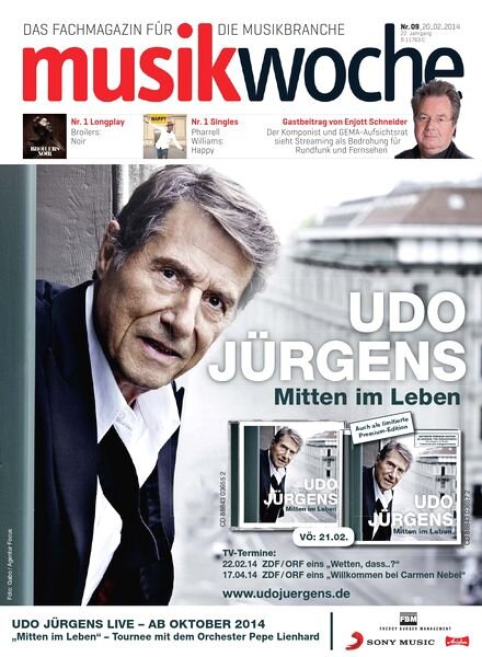 Musikwoche Magazin N 09 vom 20 Februar 2014