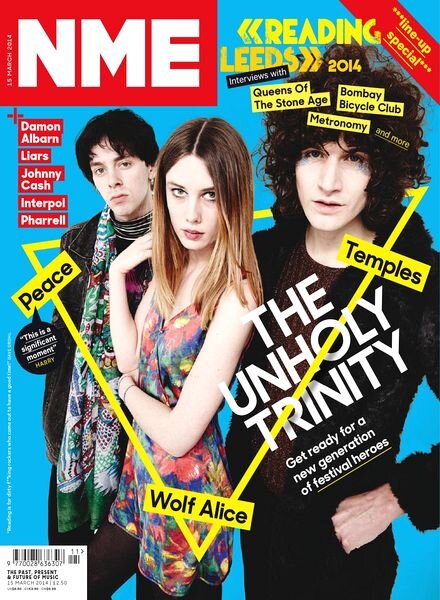 NME Magazine – 15 March 2014