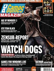PC Games Magazin April N 04, 2014