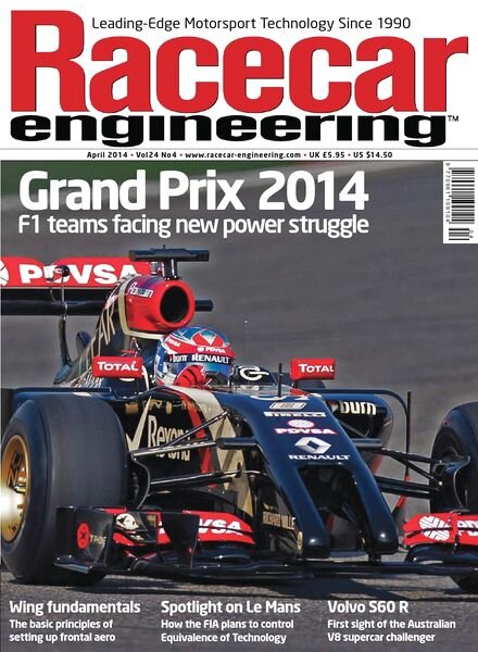 Racecar Engineering UK — April 2014