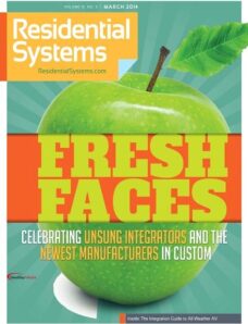 Residential Systems – March 2014