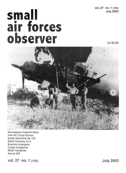 Small Air Forces Observer 105