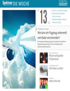Spektrum Die Woche Magazin N 13 vom 27 Marz 2014
