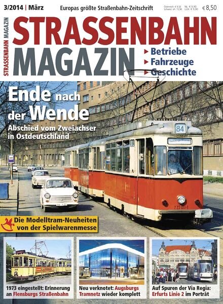 Strassenbahn Magazin Marz 03, 2014