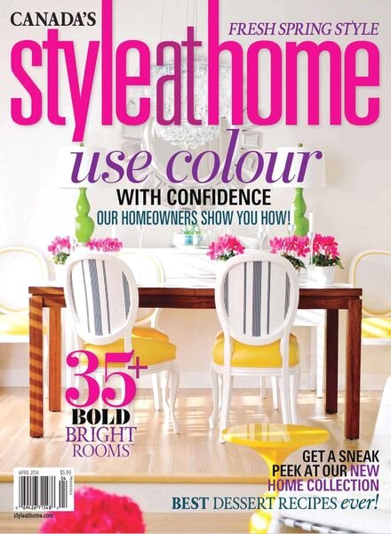 Style at Home Canada – April 2014