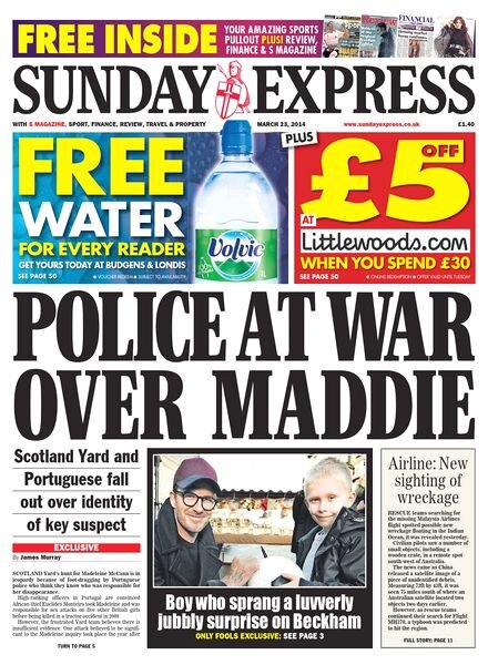 SUNDAY EXPRESS – 23 March 2014