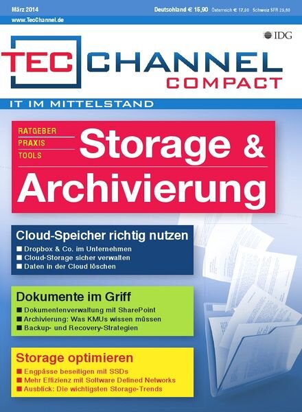 Tecchannel Compact (Storage und Archivierung) Marz N 02, 2014