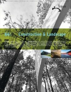Topos Magazine N 86 — Construction & Landscape