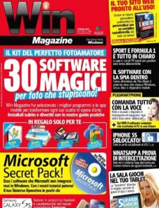 Win Magazine Italia – Aprile 2014