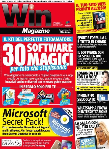 Win Magazine Italia — Aprile 2014