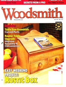 Woodsmith Magazine N 212, April-May 2014