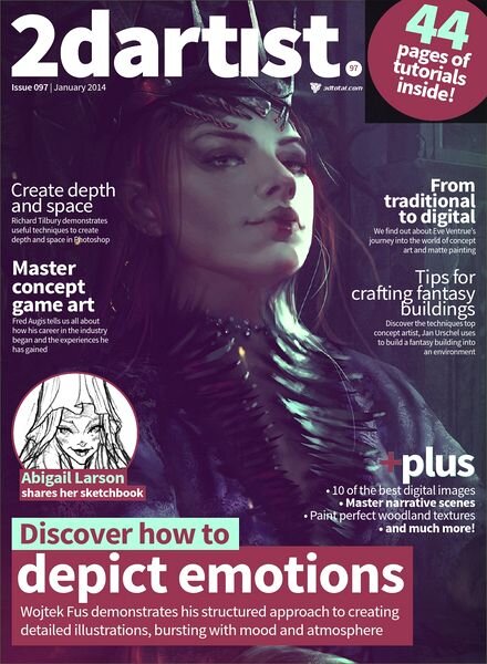 2DArtist Issue 097, January 2014