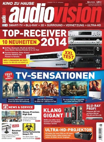 audiovision – Test-Magazin Mai 05, 2014