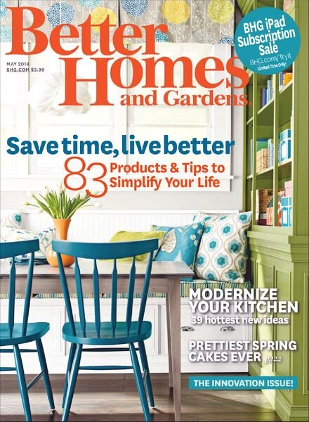 Better Homes and Gardens – May 2014