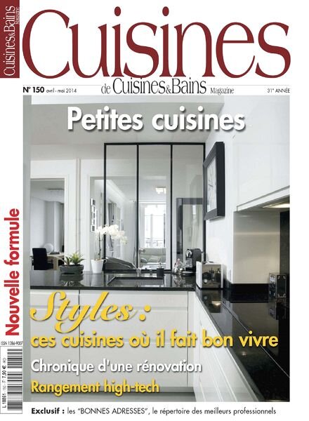 Cuisines & Bains Magazine N 150 – Avril-Mai 2014