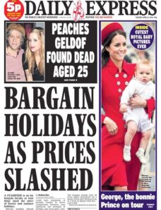 Daily Express – Tuesday, 08 April 2014