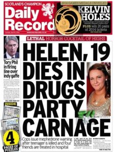 Daily Record – Tuesday, 15 April 2014