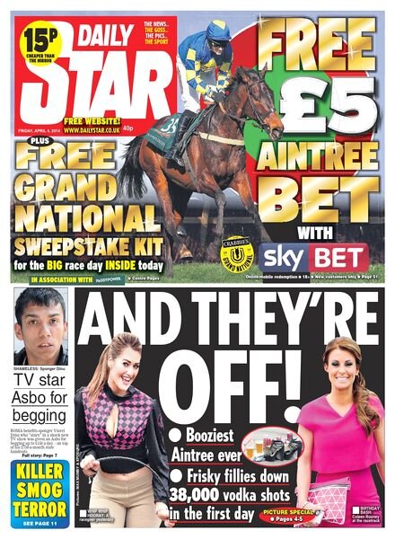 DAILY STAR – Friday, 04 April 2014