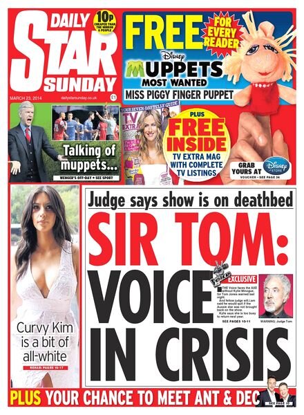 DAILY STAR SUNDAY – 23 March 2014