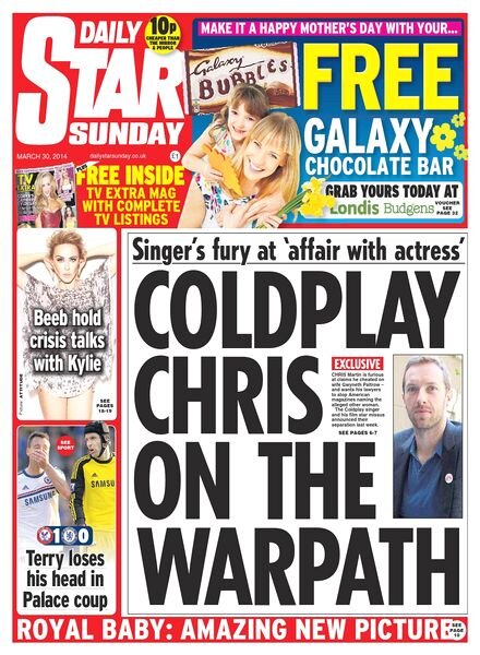 DAILY STAR SUNDAY — 30 March 2014