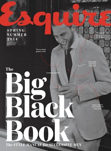 Esquire’s Big Black Book — Spring — Summer 2014