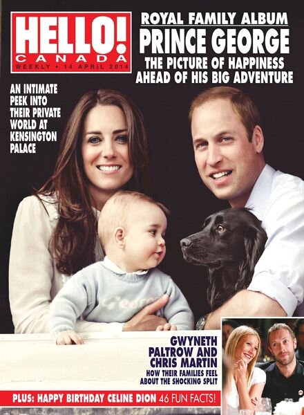 Hello! Canada Magazine – 14 April 2014