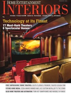 Home Entertainment Interiors – Premiere Issue