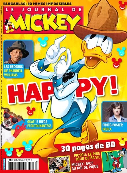 Le Journal de Mickey N 3226 — 16 au 21 Avril 2014