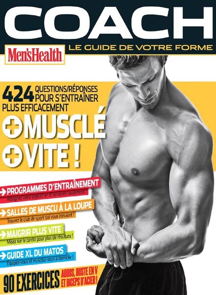 Men’s Health Hors Serie Coach France N 13, 2014