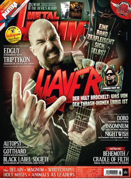 Metal Hammer Germany – May 2014