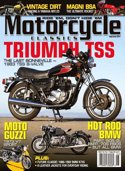 Motorcycle Classics — May-June 2014