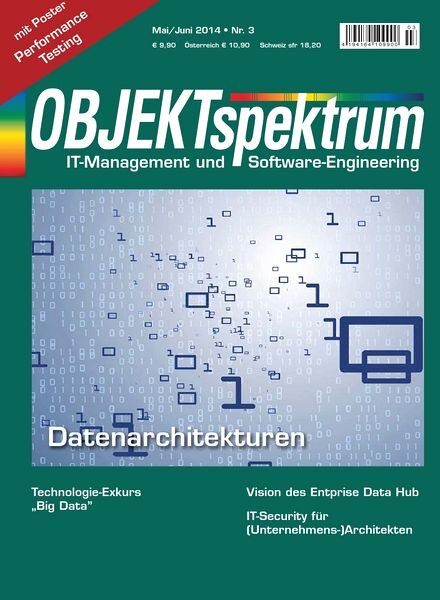 Objektspektrum Software-Engineering und IT Management Magazin Mai-Juni N 03, 2014