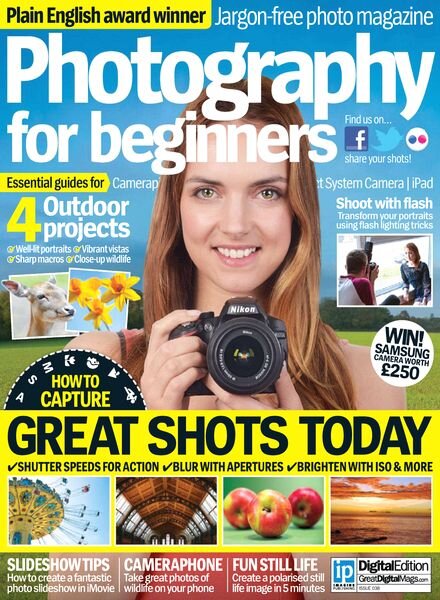 Photography for Beginners — Issue 38