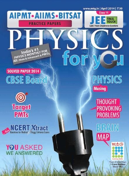 Physics For You Magazine – April 2014